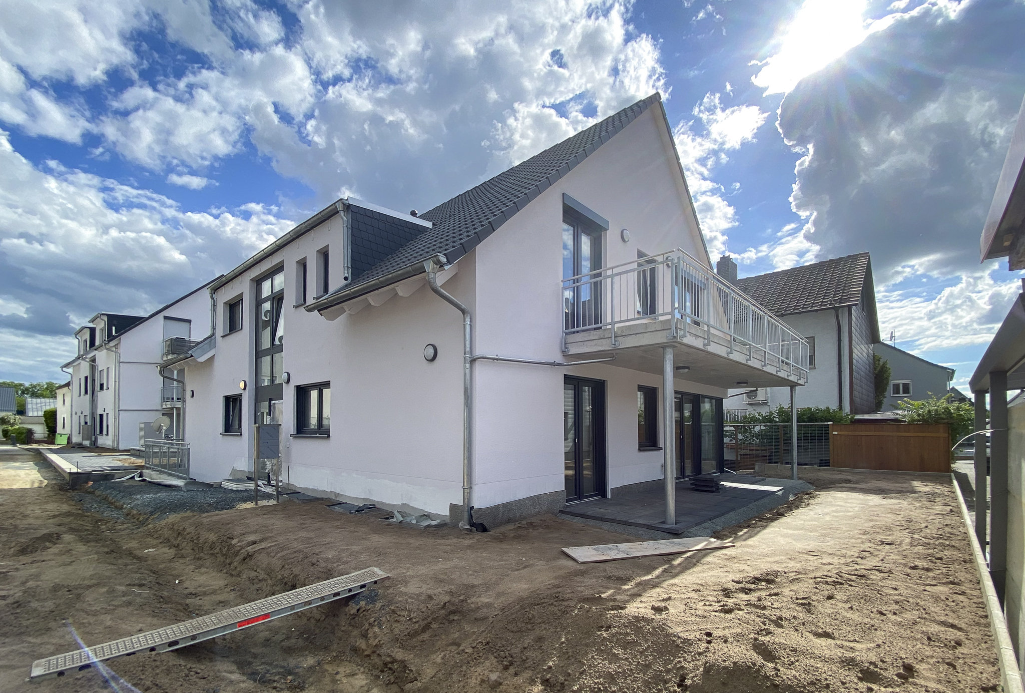 Bild 6: Mehrfamilienhaus in Bau