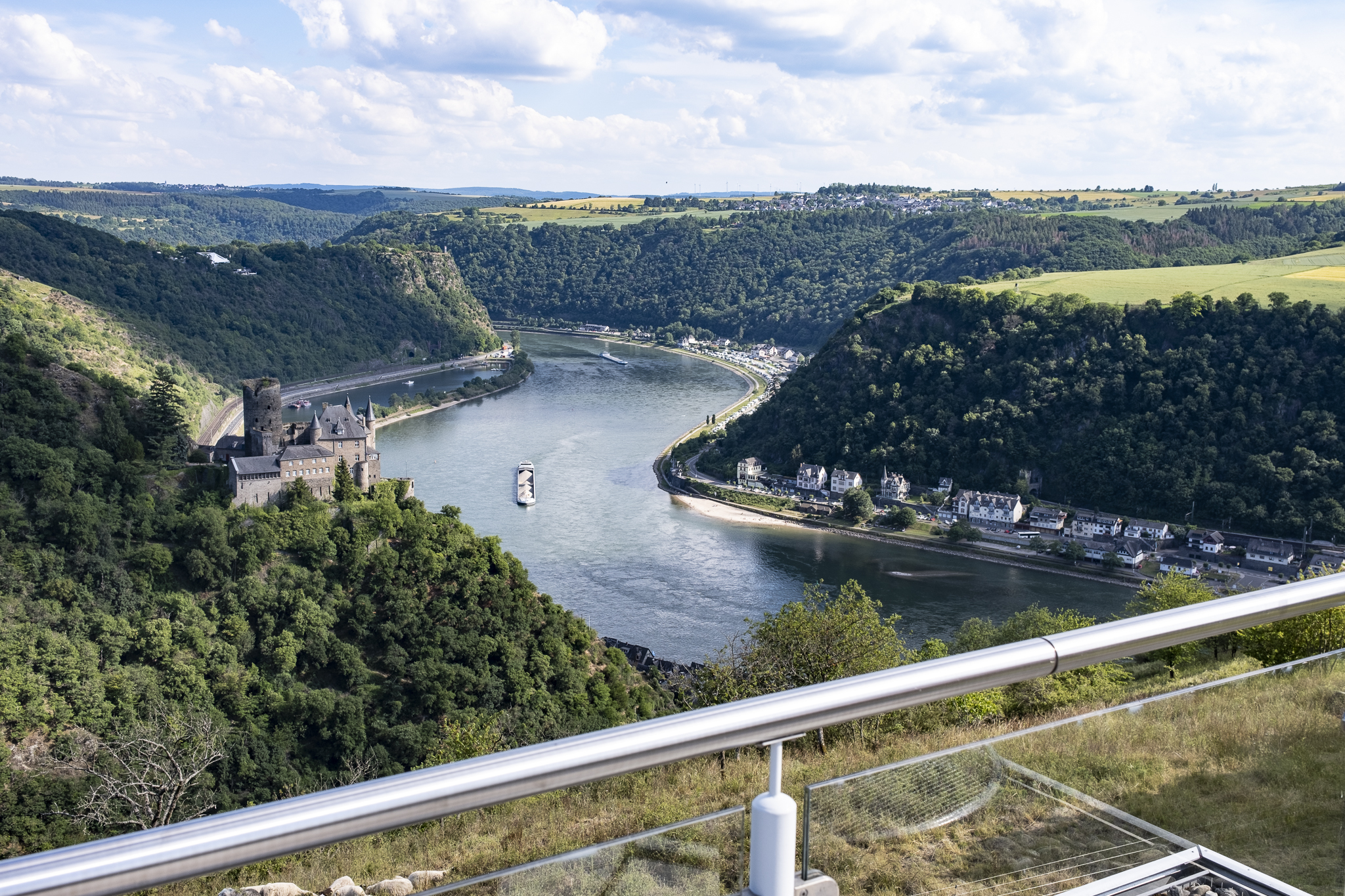 Bild 6: Blick auf Burg