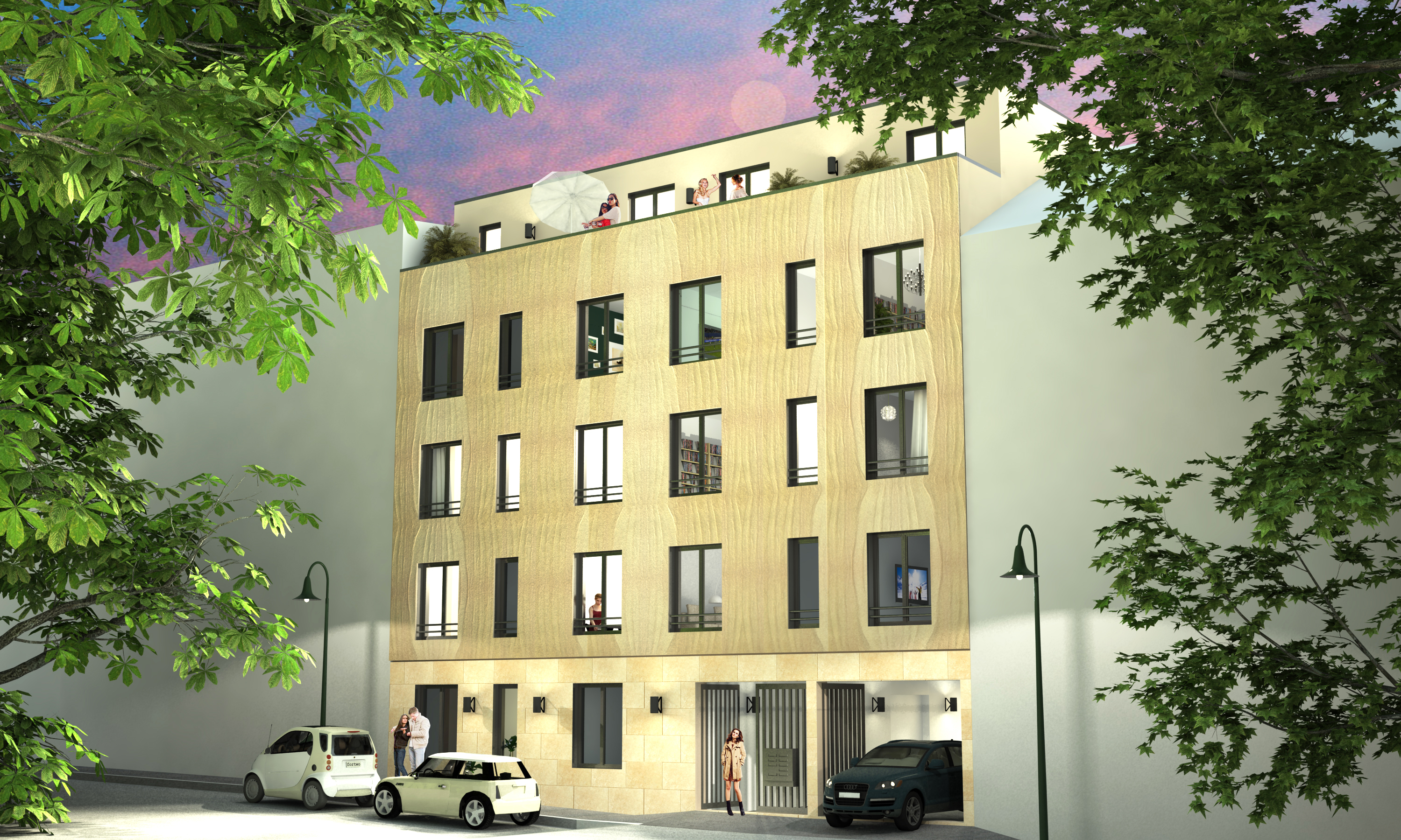 Bild 1: Elegantes, modernes und energieeffizientes Stadthaus in Darmstadt