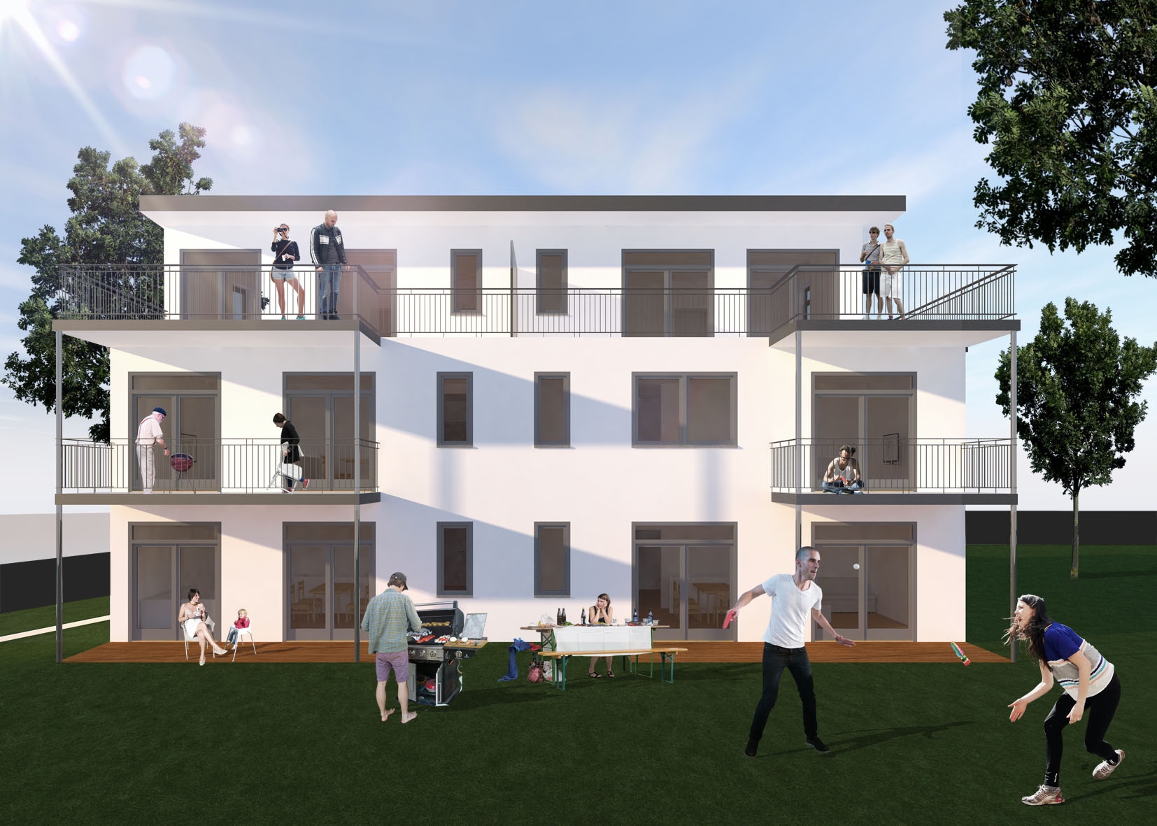 Bild 1: Mehrfamilienhaus in Weilbach, Frankfurt