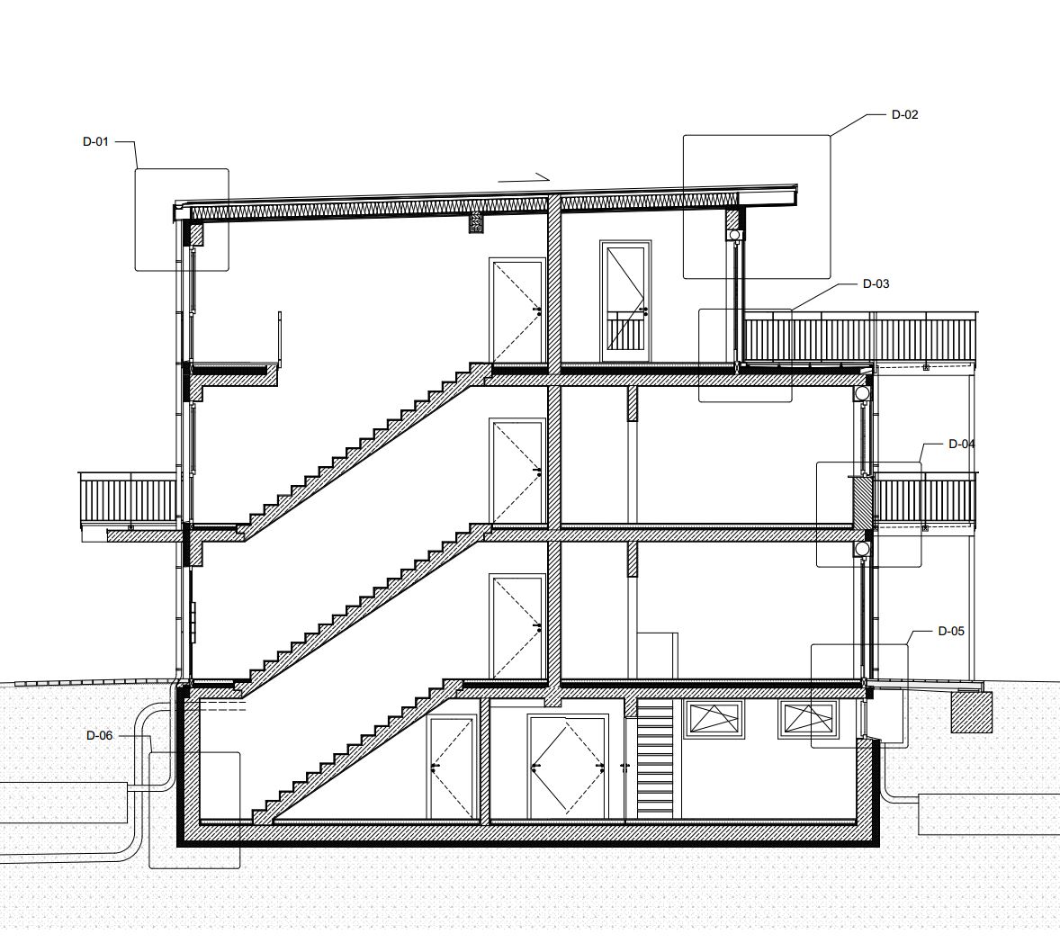 Bild 8: Grundriss Mehrfamilienhaus 4, �kologisches Bauen