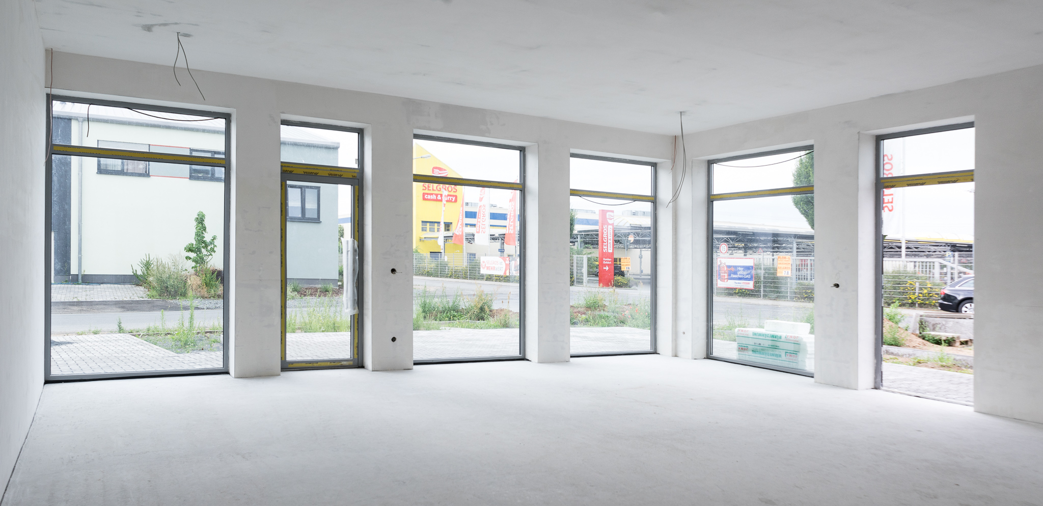 Bild 9: Innenansicht Wohn- und Geschäftshaus in der Zusestraße 11, Griesheim während Bau